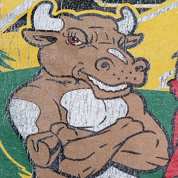 Vintage BBQ Festival Shirt Womens Medium 18x23 Lake-Placid - Picture 16 of 16